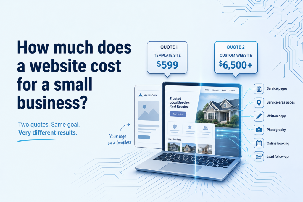 Featured image for “How much does a website cost for a small business?”